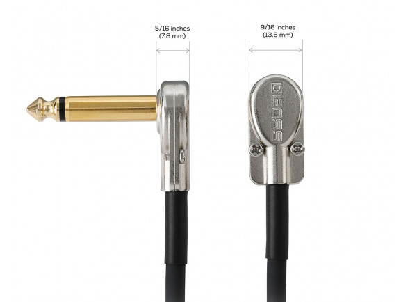 <b>BOSS BPC-8 Cabo Audio Patch Jack mono 20 centímetros para Pedalboards Garantia Vitalícia</b> <b>BOSS BPC-8 Cabo Audio Patch Jack mono 20 centímetros para Pedalboards Garantia Vitalícia</b>